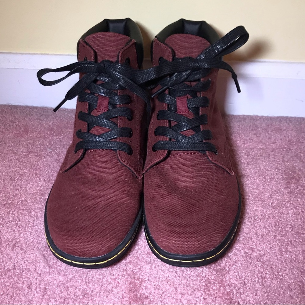 Dr. Martens Maelly Maroon Shoes